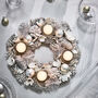 Frosted Winter Candle Centrepiece, thumbnail 3 of 6