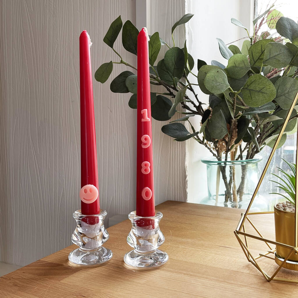 Personalised Year Birthday Candle By Rock On Ruby