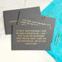 Set Of Four Personalised Photo Coasters, thumbnail 5 of 5