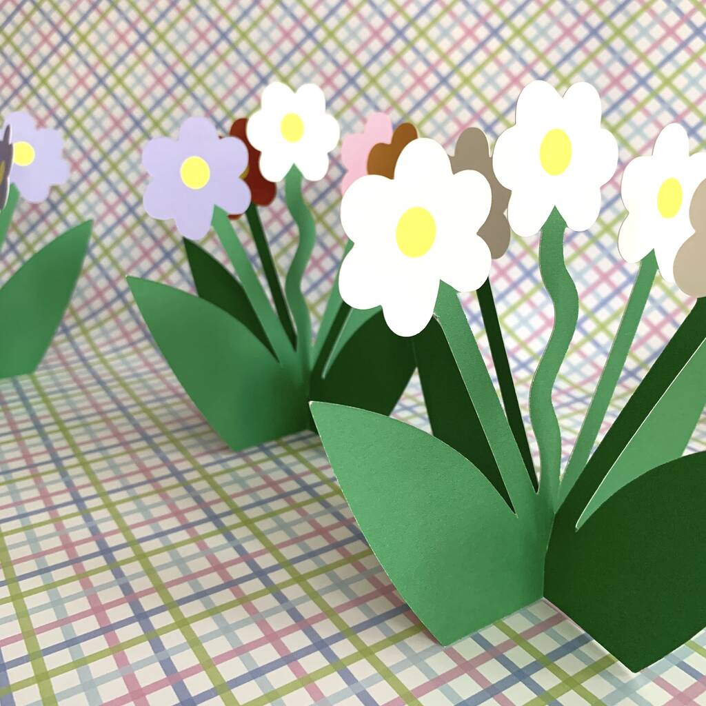 3D Standing Daisy Bloom® Greeting Card Birthday, 1 of 6
