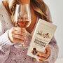Chocolate Popcorn And Personalised Wine Glass Set, thumbnail 1 of 3