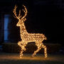 Grand Rattan Stag Light Up Figure, thumbnail 1 of 3