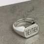 Lgbtq Jewellery They Them Pronoun Ring Sterling Silver, thumbnail 2 of 9