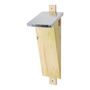 Fsc® Pine Treecreeper Nest Box With Zinc Roof 41.5cm, thumbnail 1 of 6