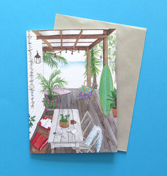 Summer Holiday Pack Of Four Cards, 5 of 6