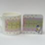 Blue Tit Song Bone China Mug, thumbnail 9 of 9