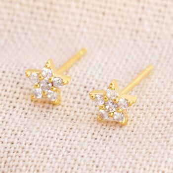 Crystal Star Stud Earrings, 3 of 5