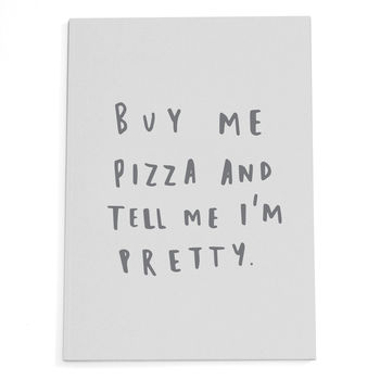 Buy Me Pizza A5 Notebook, 2 of 3