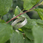 Ash Leaf Wedding Bands In Eco Silver, thumbnail 12 of 12