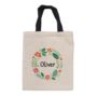 Personalised New Baby Linen Tote Bag, thumbnail 4 of 4