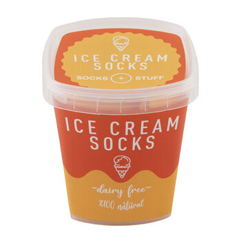 Ice Cream Socks Orange Sorbet, 7 of 7