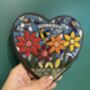 Welcome House Handmade Mosaic Hanging Heart, thumbnail 2 of 2