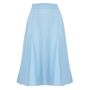 Balboa Swing Skirt In Powder Blue 1940s Vintage Style, thumbnail 1 of 3