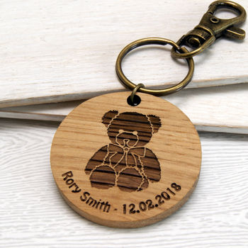 teddy key ring