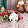 Personalised First Xmas Ceramic Ornament Gi̇ft, thumbnail 3 of 7
