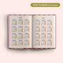 2027 Diary | A5 Hardcover Week To View | Pink And Red, thumbnail 2 of 8