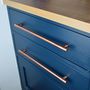 Copper Pull T Bar Door Handle Cabinet Hardware, thumbnail 2 of 8