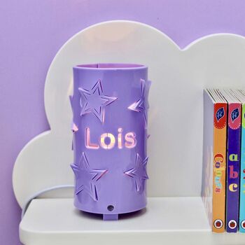 Star Personalised Night Light, New Baby Gift, 3 of 6