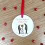 Personalised First Family Christmas Tree Decoration, thumbnail 3 of 9