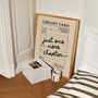 Just One More Chapter Book Print, thumbnail 2 of 12