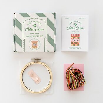 Kimchi Cross Stitch Kit, 3 of 4