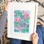 'In This Together' Illustrated Typography Print, thumbnail 2 of 2