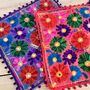 Hand Embroidered Flower Cushion Cover, thumbnail 10 of 11