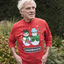 Funny Oasis Christmas Jumper, thumbnail 1 of 9