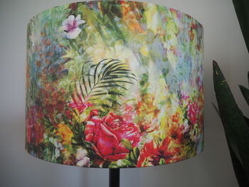 Floral Garden Rose Lampshade, 4 of 6