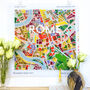 Rome Light Map Tapestry Kit, thumbnail 1 of 8