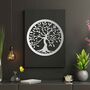 Wooden Tree Of Life Wall Art For Her Living Room Or Hallway, thumbnail 5 of 9