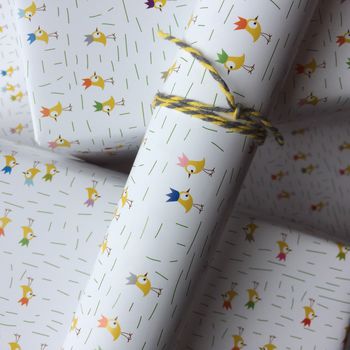 Baby Bird Gift Wrapping Paper, 11 of 12