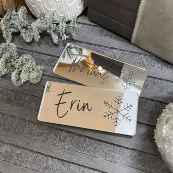 Personalised Christmas Place Setting | Rose Gold, 3 of 11