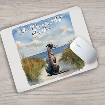 Personalised Greyhound Dog Beach Walk Collection, 6 of 8