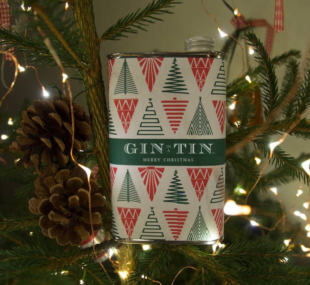 Limited Edition, Festive Special, Pine Gin By Gin In A Tin