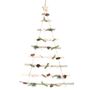 Nordic Forest Wall Hanging Christmas Tree Ladder, thumbnail 2 of 6