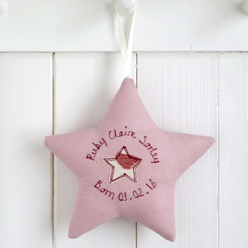 Personalised New Baby Star Gift For Boy Or Girl, 6 of 12