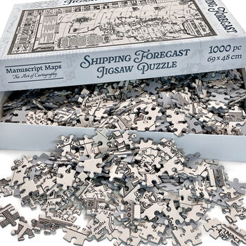 Shipping Forecast Map Jigsaw Puzzle 1000 Pieces, 5 of 7