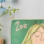 Personalised Female Face Wash Or Make Up Bag, thumbnail 2 of 4