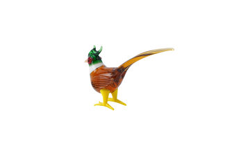 Artisan Glass Pheasant In Gift Box, 4 of 4