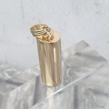 Handmade 9ct Gold Ashes Pendant, 2 of 11