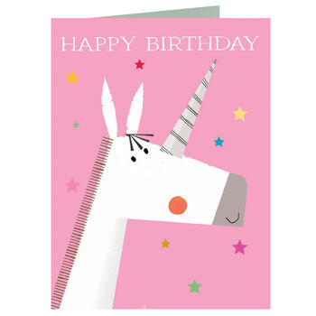 Mini Unicorn Birthday Card, 2 of 5