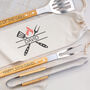 Personalised Engraved BBQ Cooking Tool Set With Carry Bag, thumbnail 2 of 6