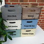 Personalised Vintage Style Tomato Crate, thumbnail 3 of 7
