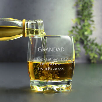 Personalised Birthday Whisky Glass, 5 of 9