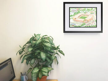 Wolverhampton Wanderers Molineux Stadium Art Print, 2 of 3