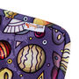 Space Themed Snugbook Water Resistant Book Pouch Purple, thumbnail 6 of 6