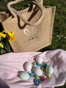 Personalised Easter Egg Hunt Bag, 2 of 3