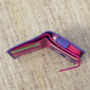 Purple Multi Colour Leather Purse Wallet Rfid, thumbnail 8 of 11