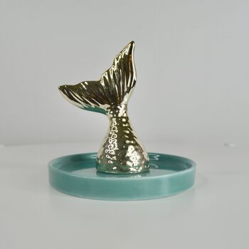Personalised Mermaid Ring And Jewellery Dish, 3 of 6